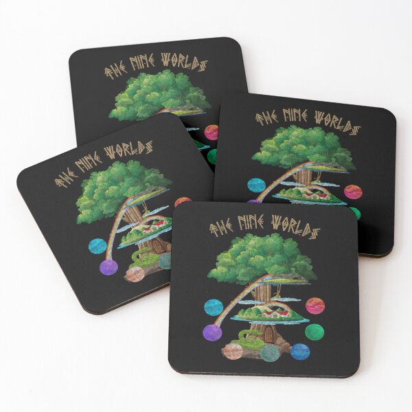 Item preview, Yggdrasil - Tree of Life - The Nine Worlds  designed and sold by Shirt-Designs.