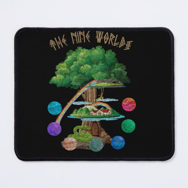 Item preview, Yggdrasil - Tree of Life - The Nine Worlds  designed and sold by Shirt-Designs.