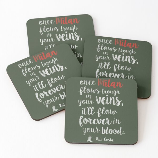 Item preview, Rui Costa Quotes  -  AC Milan      designed and sold by Manatees-OZ.