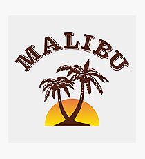 Malibu Rum Photographic Print