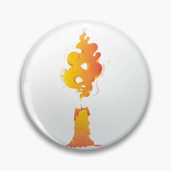 Item preview, candle burning hot vector isolate designed and sold by March Rider.