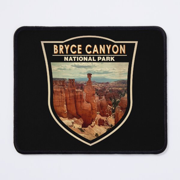 Item preview, Bryce Canyon National Park Utah Watercolor Badge designed and sold by KrisSidDesigns.