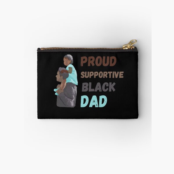 Item preview, Proud supportive black dad designed and sold by Catspeople.