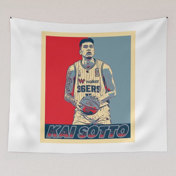 Item preview, Kai Sotto hope poster designed and sold by CamillaDesign.