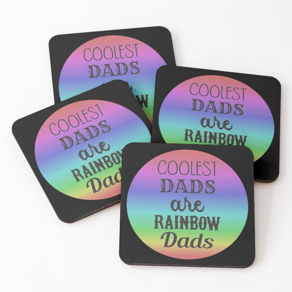 Item preview, Round Coolest Dads Are Rainbow Dads, Great Design For  Dads, Perfect For Father's Day designed and sold by TrulyEpoque.