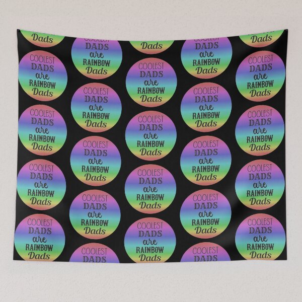 Item preview, Round Coolest Dads Are Rainbow Dads, Great Design For  Dads, Perfect For Father's Day designed and sold by TrulyEpoque.
