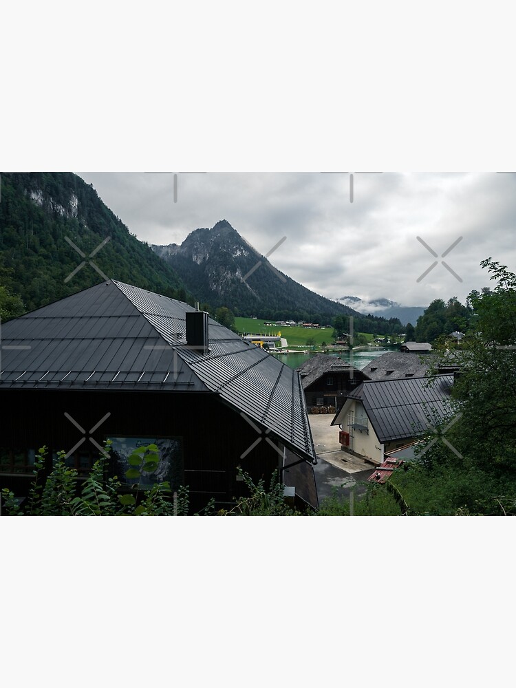 "Koenigssee and Grünstein Berchtesgaden Alps Berchtesgaden" Canvas