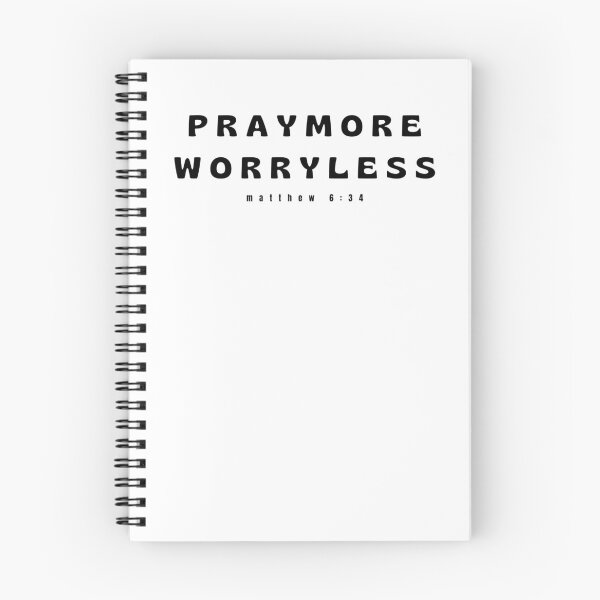 Item preview, PRAY MORE WORRY LESS designed and sold by GODLOVES by Isaiah .