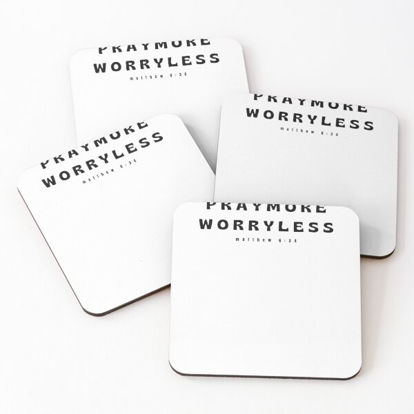 Item preview, PRAY MORE WORRY LESS designed and sold by GODLOVES by Isaiah .