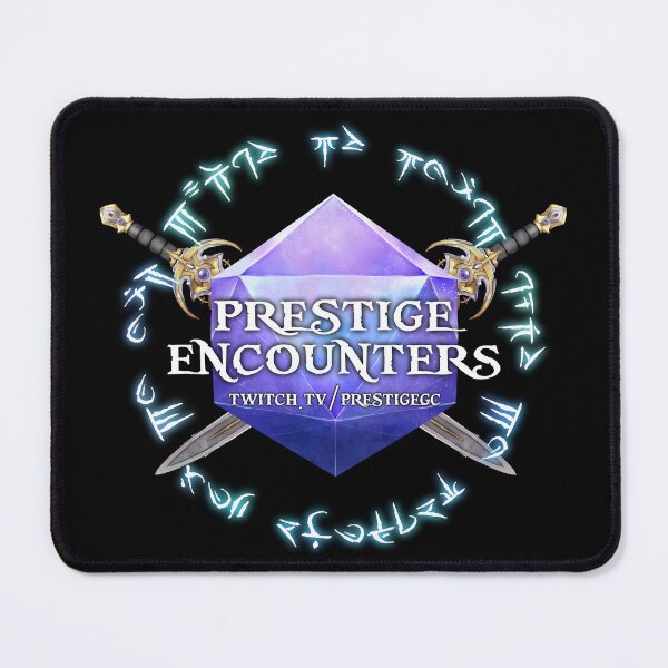 Item preview, Prestige Encounters Campaign 2 Logo With Swords designed and sold by Prestige Gaming Community.