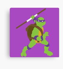 Donatello Blocky Canvas Print
