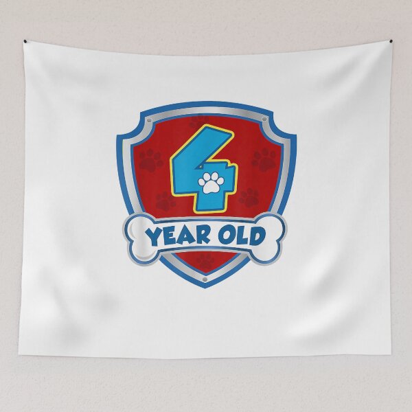 Item preview, Decisive Nimble In Helping Others Nice Kids 4 Year Old 4Th Birthday Patrol Party Boys Girls Cool Gif designed and sold by PutidFlanigry.