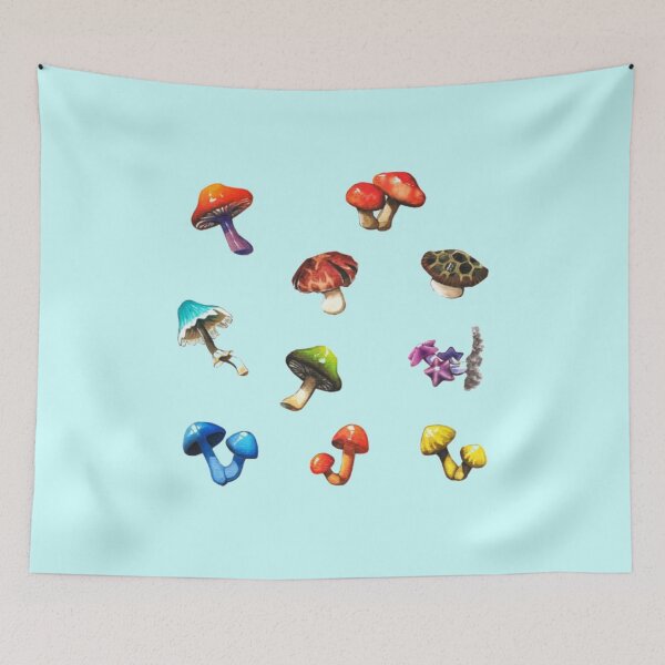 Item preview, BOTW mushrooms designed and sold by VividDelight.