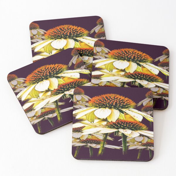 Item preview, Cone flowers  designed and sold by JohnDSmith.
