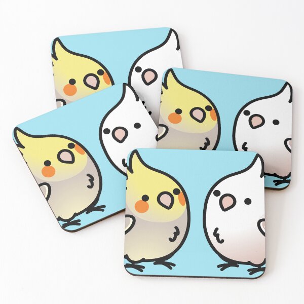 Item preview, CUSTOM: Cockatiel Pair designed and sold by birdhism.