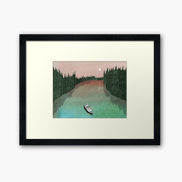 Item preview, Paddling from "In a Jar" designed and sold by Deborah Marcero.