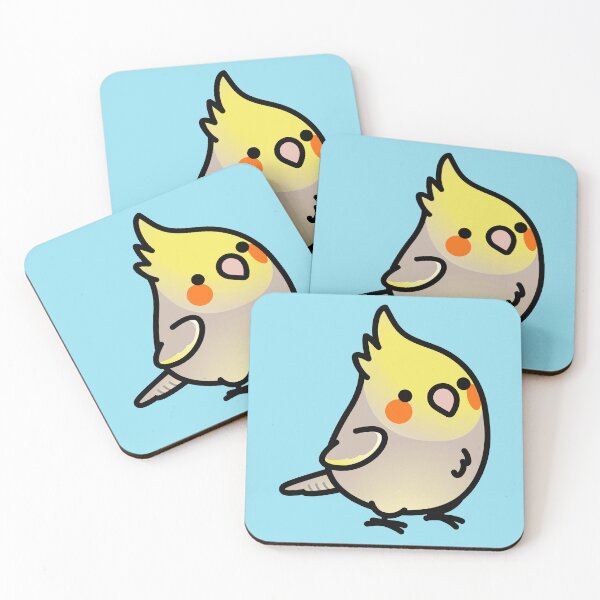 Item preview, Chubby Custom Cinnamon Cockatiel designed and sold by birdhism.