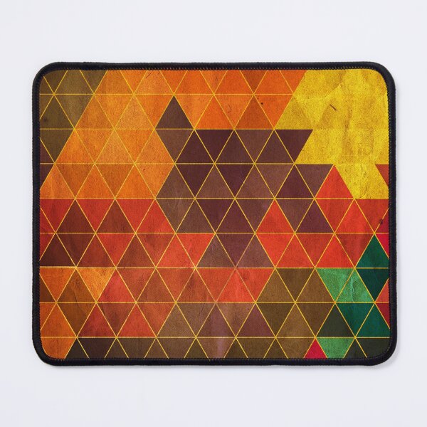 Item preview, Vintage Retro Geometric Orange Brown Pattern designed and sold by MyArt23.