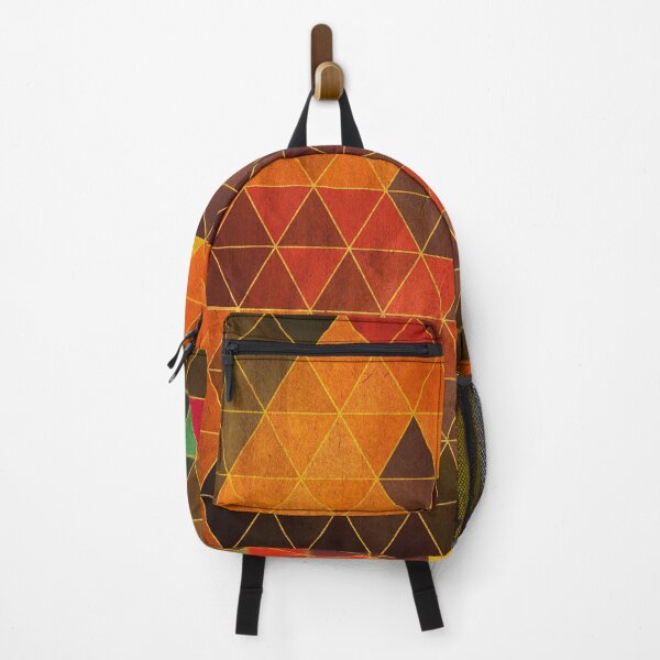Item preview, Vintage Retro Geometric Orange Brown Pattern designed and sold by MyArt23.