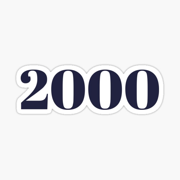 Number 2000 Stock Photo by ©Elenven 62935659