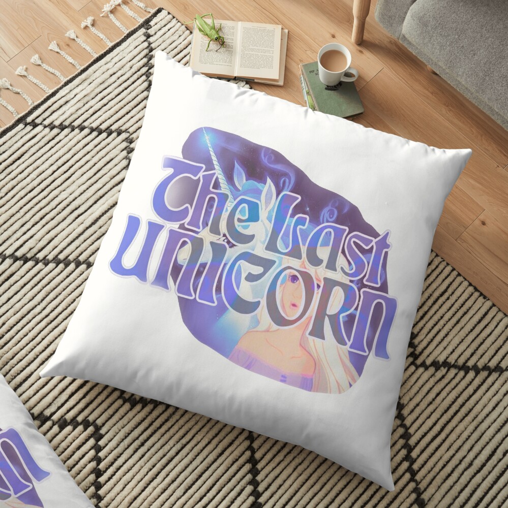 The Last Unicorn Floor Pillow
