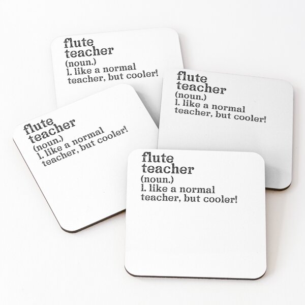 Item preview, Flute Teacher: Like A Normal Teacher But Cooler! designed and sold by TeesYouWant.