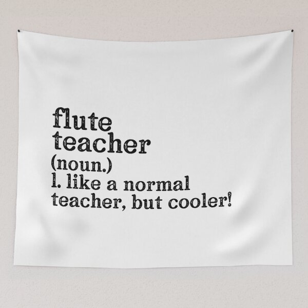 Item preview, Flute Teacher: Like A Normal Teacher But Cooler! designed and sold by TeesYouWant.