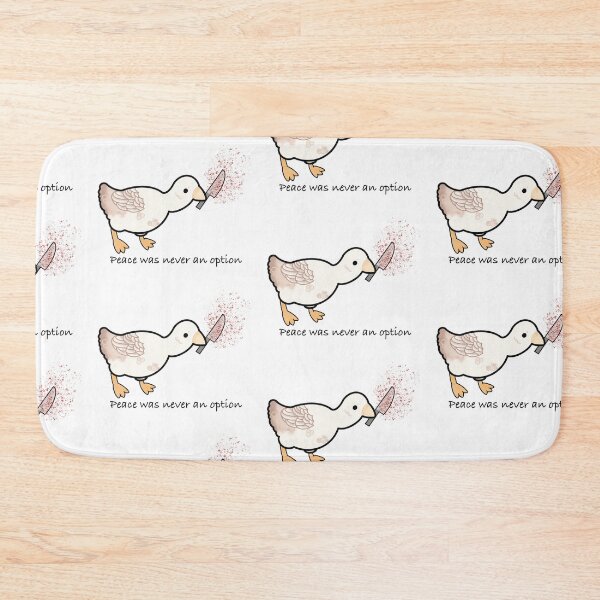 Item preview, Angry goose with a knife designed and sold by Pastel Calico.