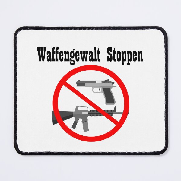 Item preview, stoppen sie waffengewalt designed and sold by HdanRDesign.