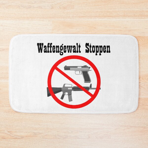 Item preview, stoppen sie waffengewalt designed and sold by HdanRDesign.