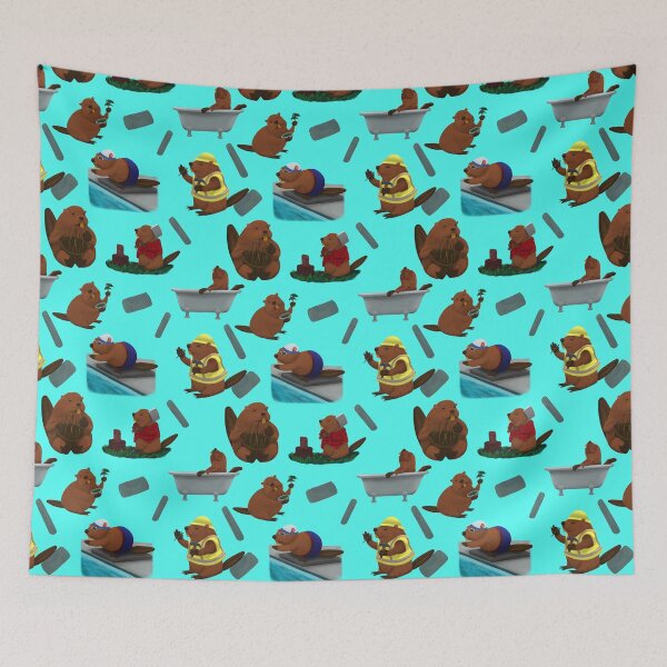 Item preview, Beaver pattern 1 designed and sold by IsighCasserole.