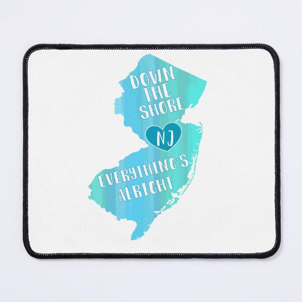 Item preview, NJ DOWN THE SHORE EVERYTHINGS ALRIGHT, Fun NJ Gift designed and sold by NJstateofmine.