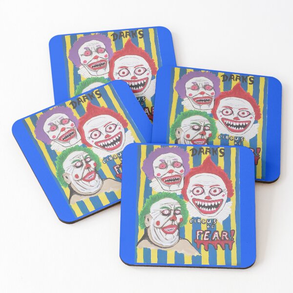 Item preview, Circus of Fear, dark evil clowns designed and sold by Charles Buchanan.