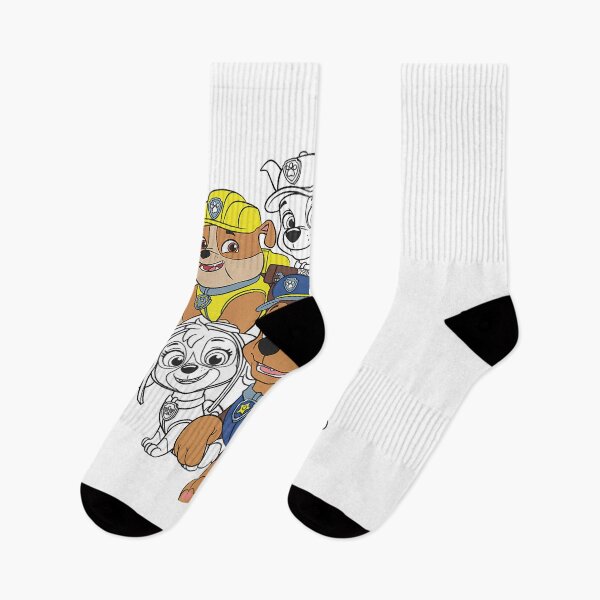 Item preview, Decisive Nimble In Helping Others Nice Paw Patrol All Characters With Outlines Premium Retro designed and sold by PutidFlanigry.