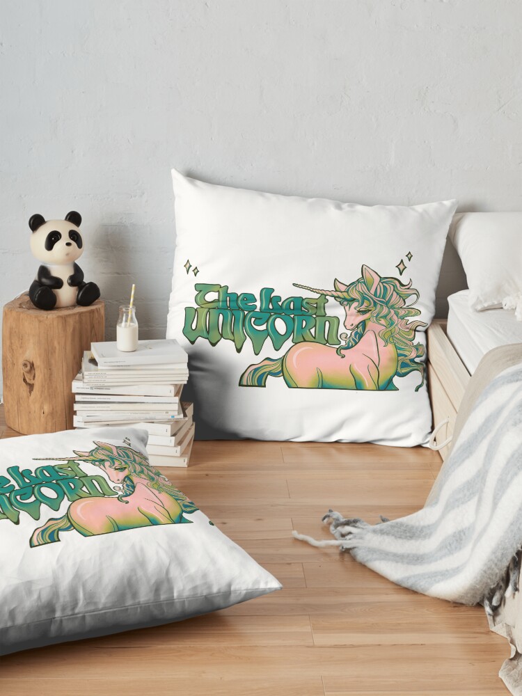 Alternate view of The Last Unicorn Floor Pillow