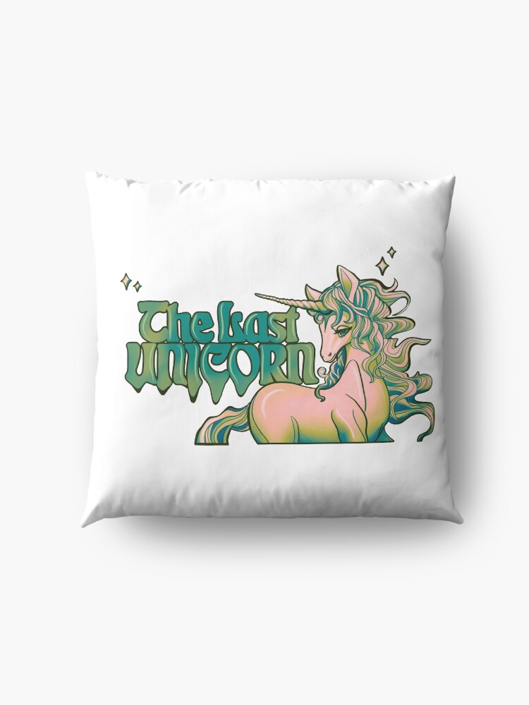 Alternate view of The Last Unicorn Floor Pillow