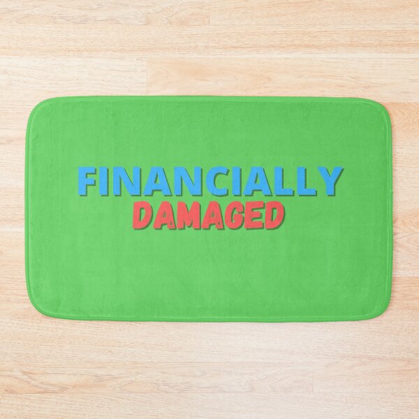Item preview, Financially damaged T-shirt  designed and sold by KoopTroop ⭐⭐⭐⭐⭐.