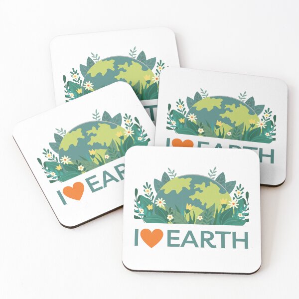 Item preview, I love earth, because it is our present and future designed and sold by huape.