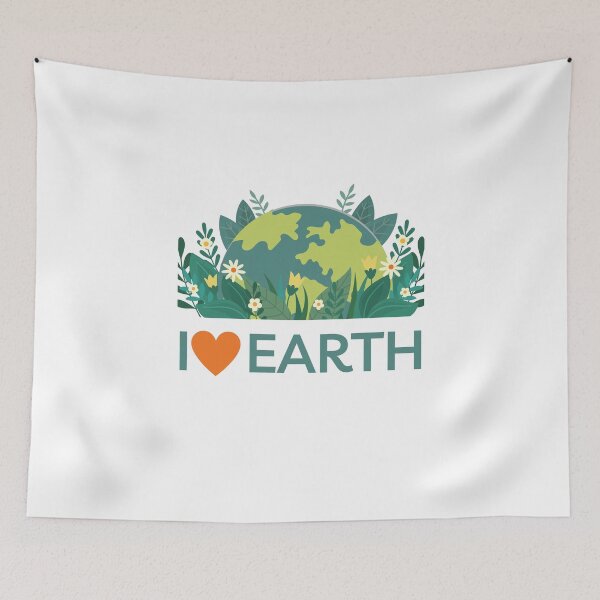 Item preview, I love earth, because it is our present and future designed and sold by huape.