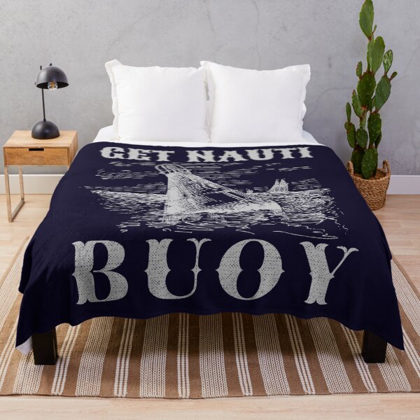 Item preview, Get Nauti Buoy, Funny Nautical Pun designed and sold by cotros.