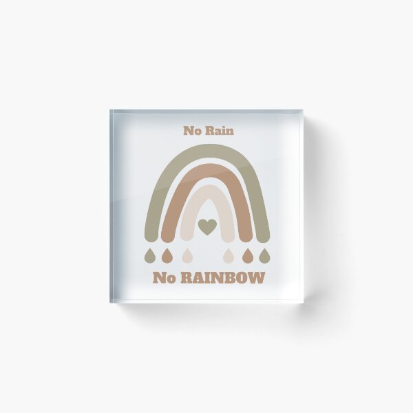Item preview, No Rain No Rainbow designed and sold by Sarahi50.