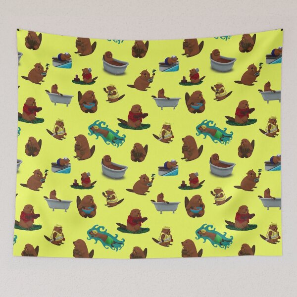 Item preview, Beaver Pattern 3 designed and sold by IsighCasserole.