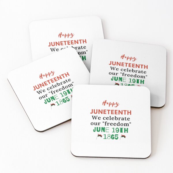 Item preview, Happy JUNETEENTH We celebrate our "freedom" JUNE 19TH 1865 designed and sold by keenikai.