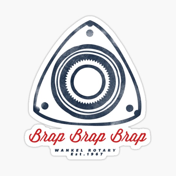 Brap Brap Rotor Sticker Car Parts & Accessories Electronics ...