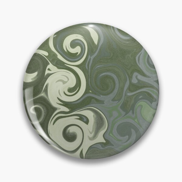 Item preview, Sage green swirl pattern designed and sold by tenannii.