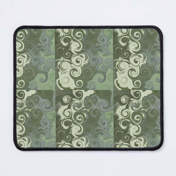 Item preview, Sage green swirl pattern designed and sold by tenannii.