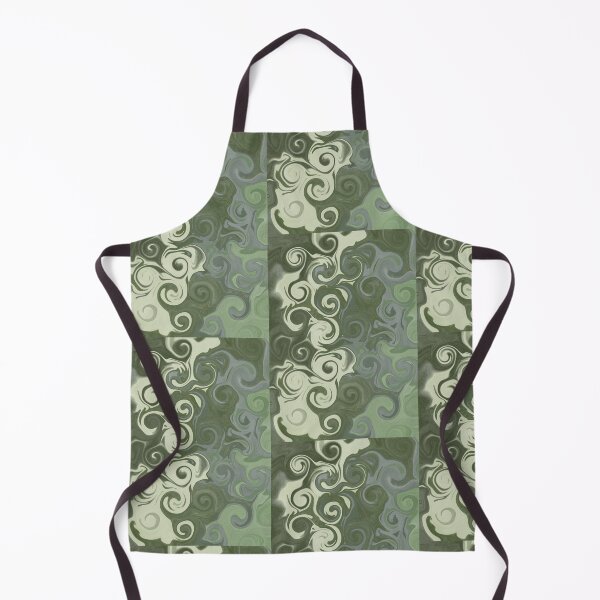 Item preview, Sage green swirl pattern designed and sold by tenannii.