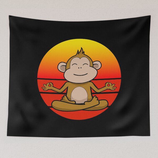 Item preview, Yoga Monkey, Meditation Yoga For Children And Parents designed and sold by Shirtflyer.