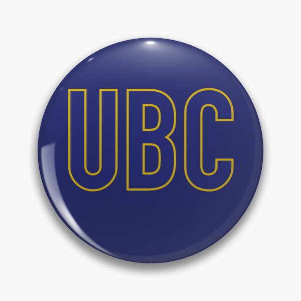 Item preview, UBC Lettering Yellow and Blue designed and sold by jessicaleah15.