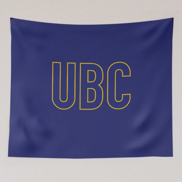 Item preview, UBC Lettering Yellow and Blue designed and sold by jessicaleah15.